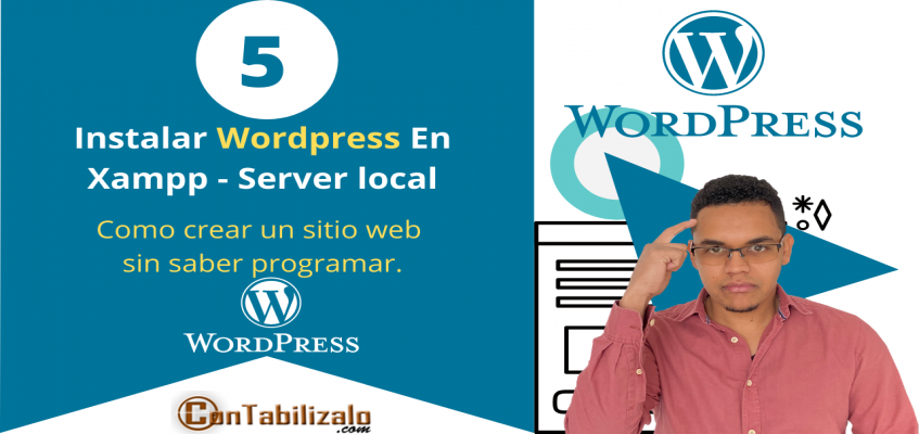 como instalar wordpress en servidor local