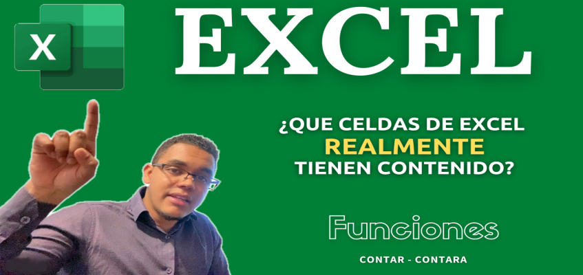 función CONTAR Excel