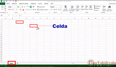 celdas en excel