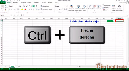 teclas rapidas de excel 